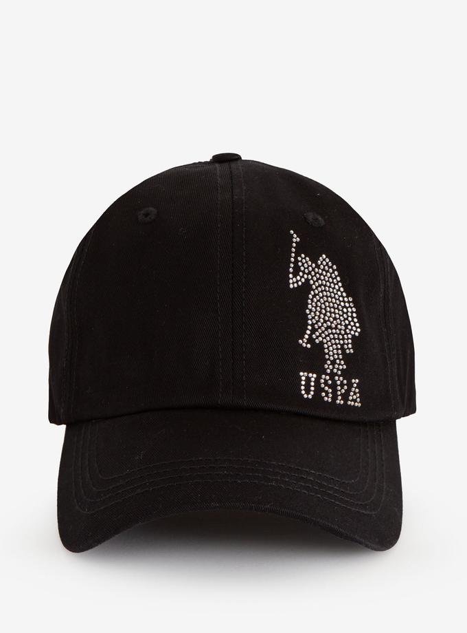 USPA WOMENS TWILL RHINESTONE SIDE LOGO HAT Best Price