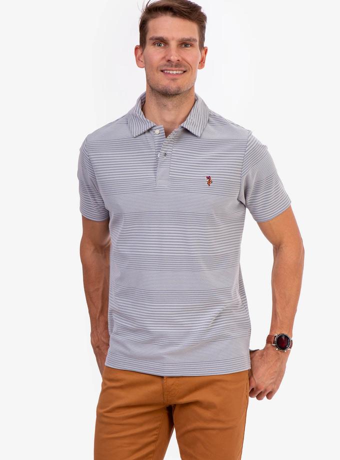 USPA YARN DYE INTERLOCK POLO SHIRT Best Buy