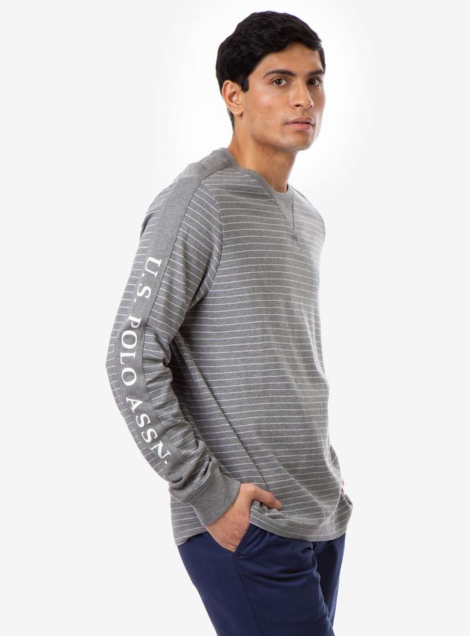 USPA YARN DYE LONG SLEEVE PIQUE PULL OVER Best Buy