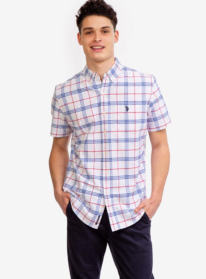 USPA YARN DYE PLAID OXFORD SHIRT Best Buy