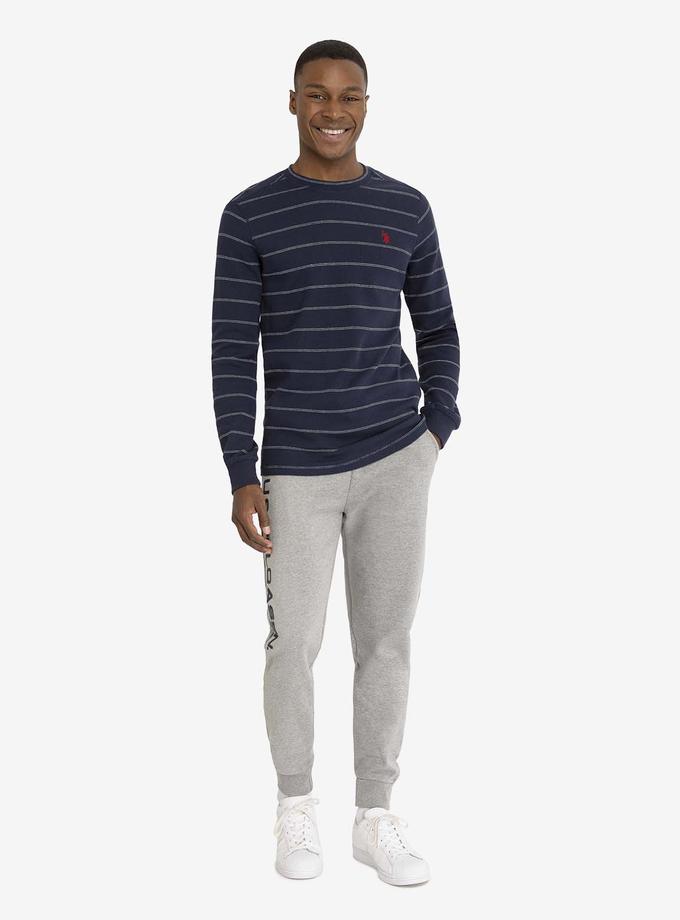 USPA YARN DYE STRIPE THERMAL For Sale