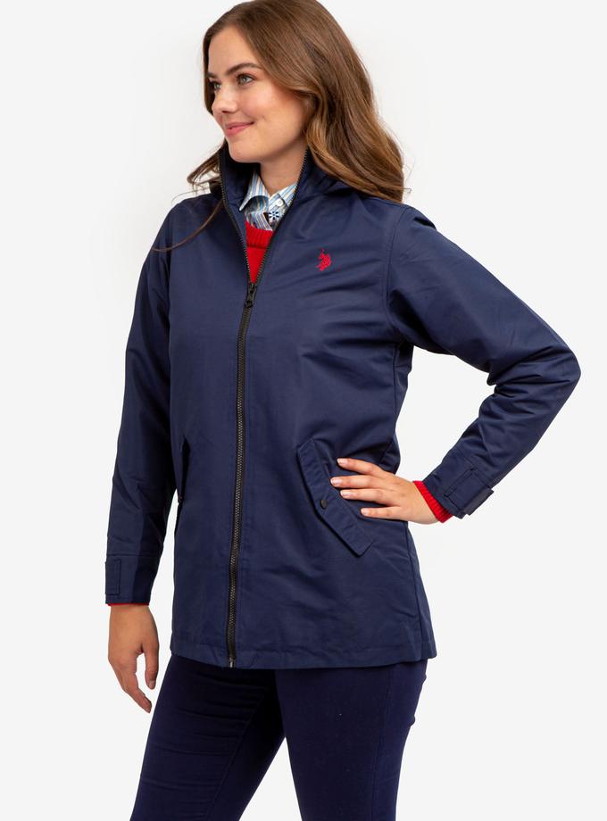 USPA ZIP FRONT RAINCOAT On Sale