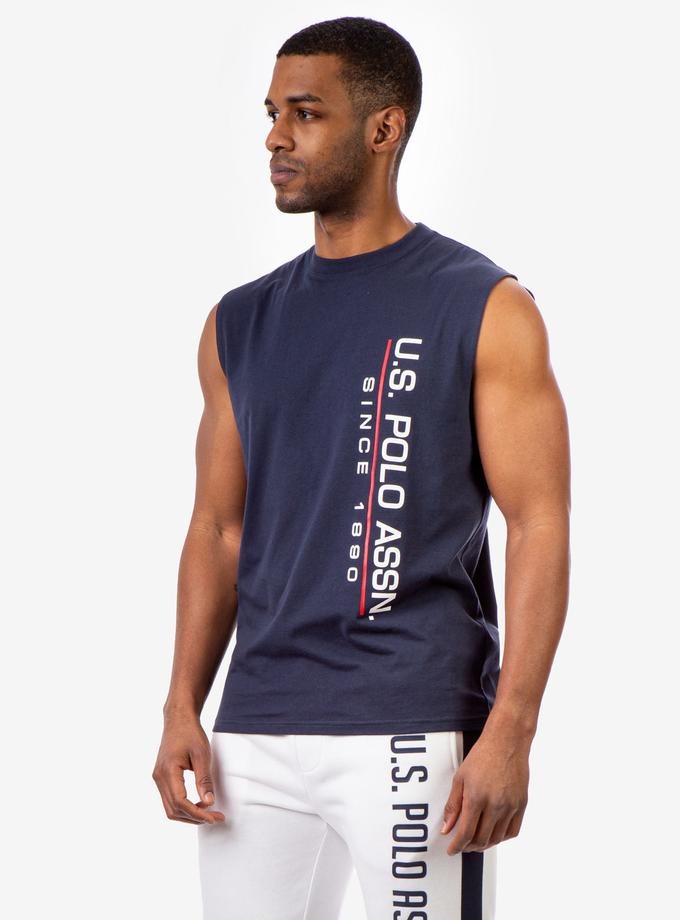 VERTICAL USPA MUSCLE TANK Best Price